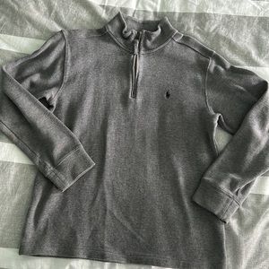 Polo by Ralph Lauren gray quarter zip
